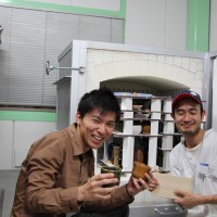 初窯出し　記念撮影